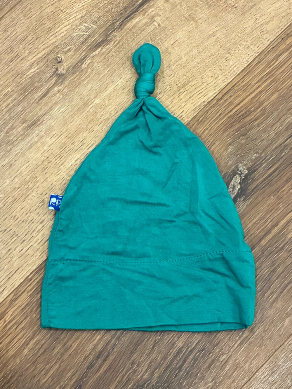 Kickee Pants Green Knotted Hat Newborn Bamboo 0-3m